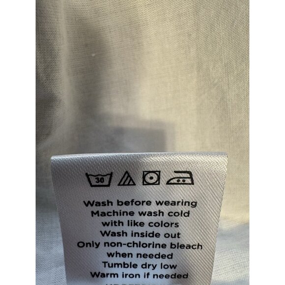 Draper James Dress 3X Blue White Cotton Summer Sleeveless Embroidered NEW - Picture 12 of 12